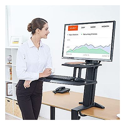 Βάση γραφείου για οθόνη έως 32'' και πληκτρολόγιο PC