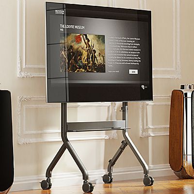 Τηλεχειριζόμενη Τροχήλατη βάση οθόνης / τηλεόρασης