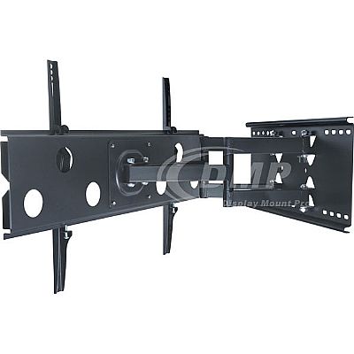 Λεπτή βάση τοίχου με 2 διπλούς βραχίονες για TV από 42'' έως 85''